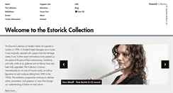 Desktop Screenshot of estorickcollection.com